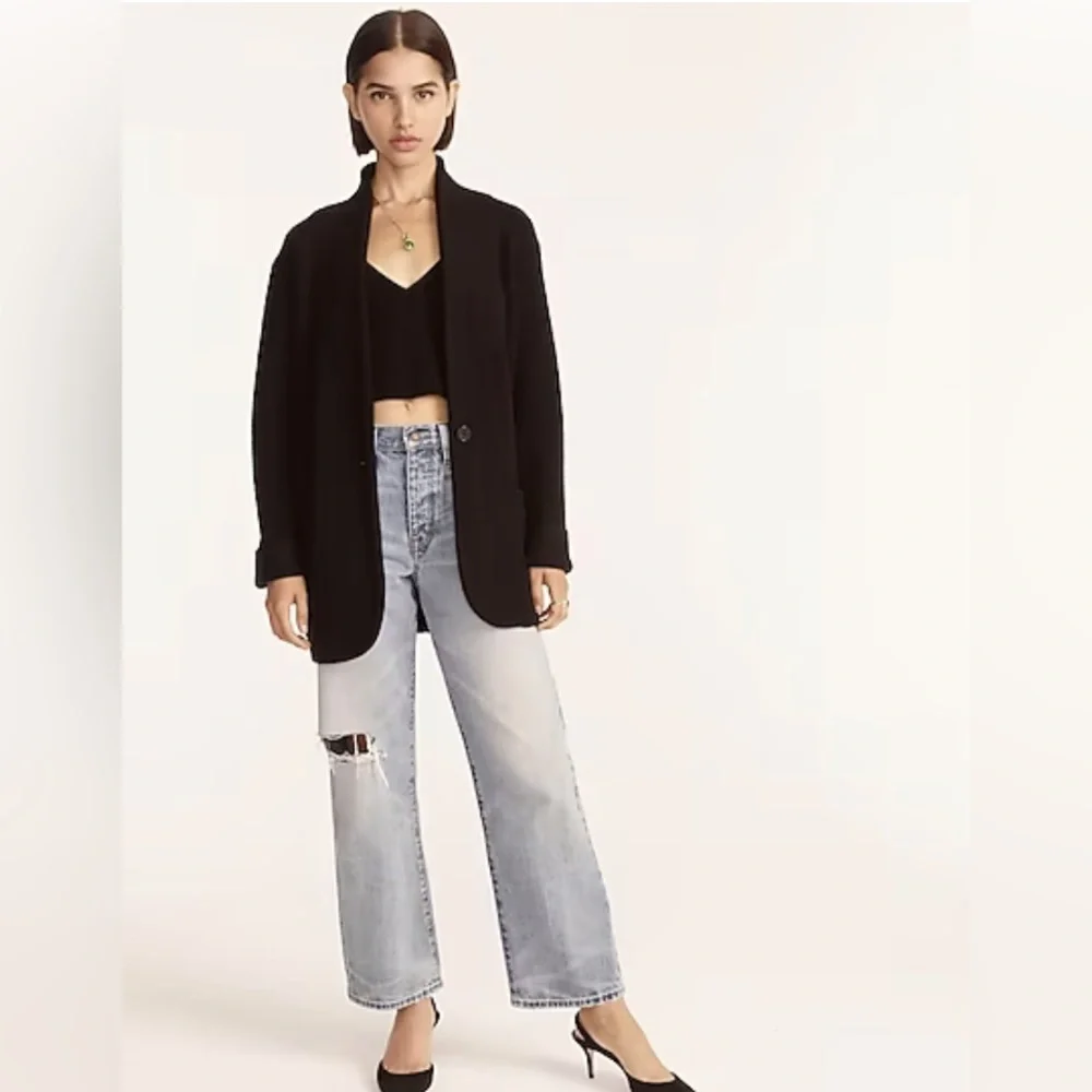 J.CREW Women's Cocoon sweater-blazer